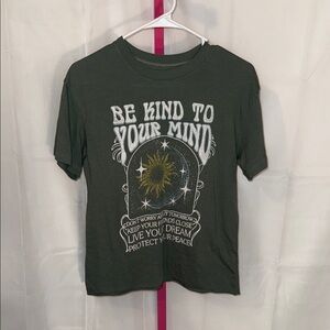 Awake Dark Green Graphic Tee